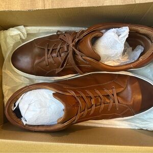 Polo by Ralph Lauren Brown Leather Men's Loafers